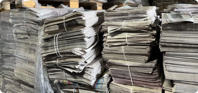 Foto – Altpapiersammlung – für dieses Schuljahr noch bis zum 13. Juni – Grundschule an der Weinau